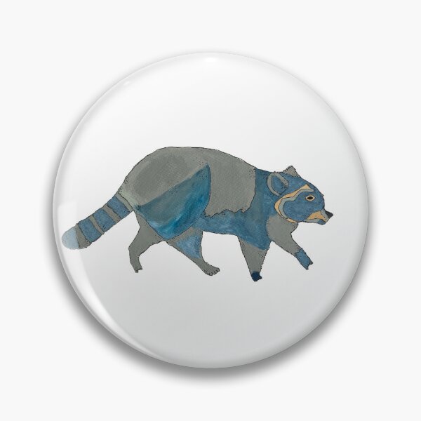 Item preview, Racoon on the prowl designed and sold by bluelandfriends.