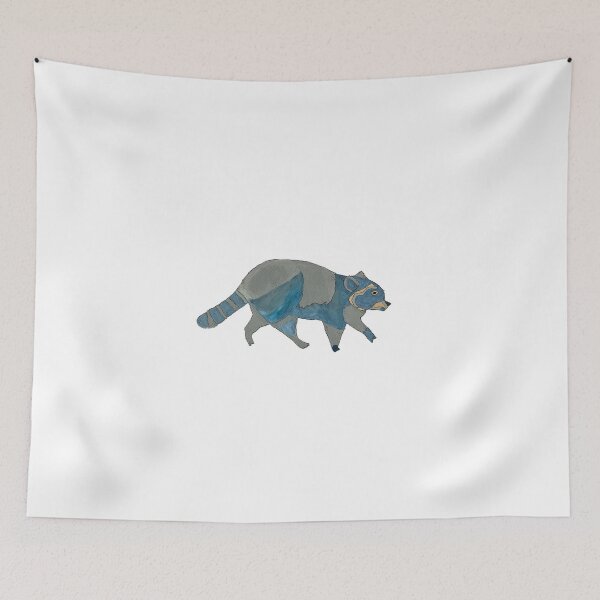 Item preview, Racoon on the prowl designed and sold by bluelandfriends.