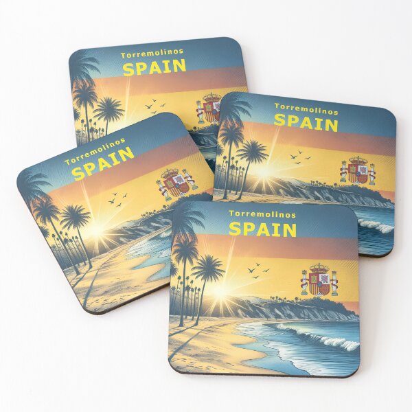 Item preview, Sunset at beach in Torremolinos, Spain  designed and sold by Gunnar Hermansen.