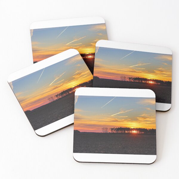 Item preview, Sunset Through the Pines designed and sold by JGetsinger Fine Art.