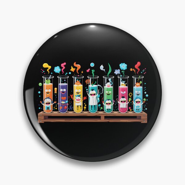 Item preview, Science Kids - Cartoon Characters in Test Tubes designed and sold by MOBI-CASE.