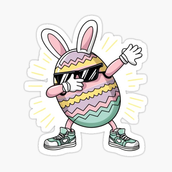 Item preview, Dabbing Egg Bunny Sunglasses Funny Boys Kids Mens  designed and sold by clothesy7.