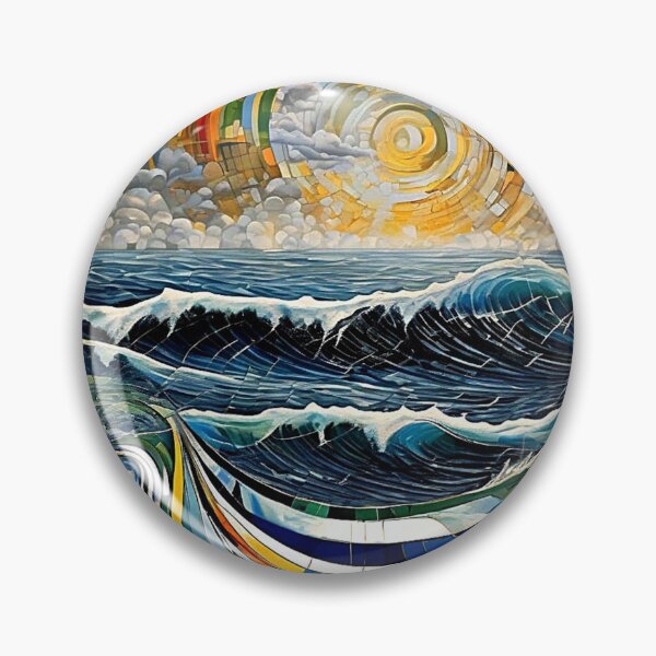 Item preview, Storm waves at sunset 2 designed and sold by George Hutton Hunter.