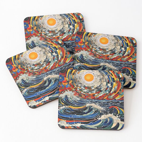 Item preview, Storm waves at sunset 3 designed and sold by George Hutton Hunter.