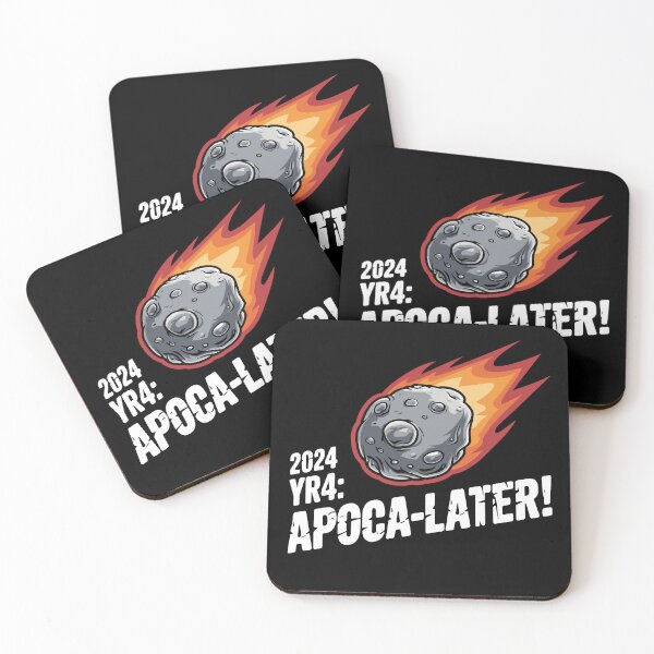 Item preview, 2024 YR4: Apoca-later! – The Fun Side of Doom!  designed and sold by JPees.