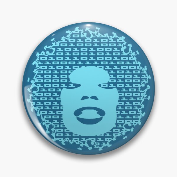 Item preview, GIRL CODE WITH FLOWERS. BLUE. designed and sold by 5hertz.