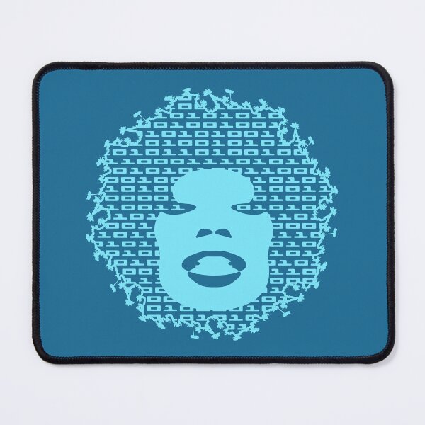 Item preview, GIRL CODE WITH FLOWERS. BLUE. designed and sold by 5hertz.
