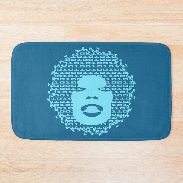 Item preview, GIRL CODE WITH FLOWERS. BLUE. designed and sold by 5hertz.