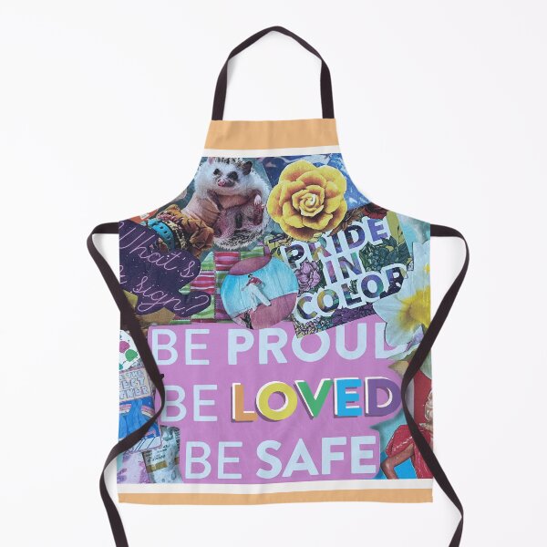 Item preview, Be Proud, Be Loved, Be Safe Collage designed and sold by Haley Scott.