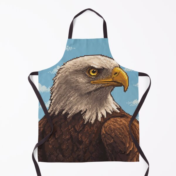 Item preview, American eagle pixel art designed and sold by wi geon.