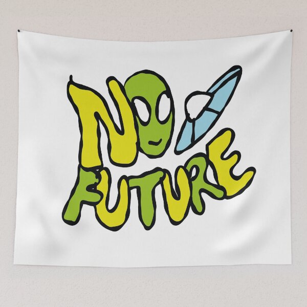 Item preview, No future alien spaceship designed and sold by Rainbow Infinity.
