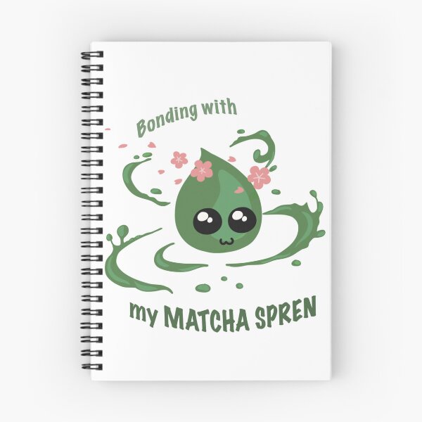 Item preview, Bonding with my MATCHA SPREN designed and sold by druna.thecrafthopper.