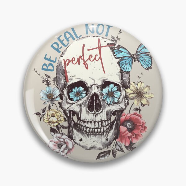 Item preview, Be real not perfect designed and sold by By Nayla.
