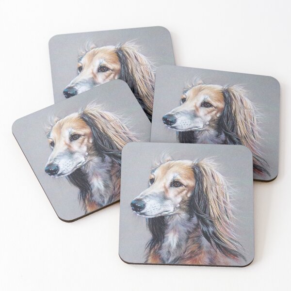 Item preview, Saluki designed and sold by Foxloxart.