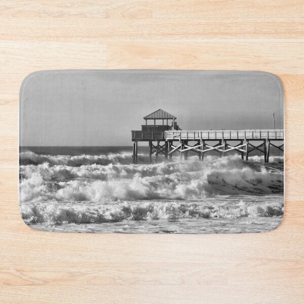 Item preview, Crashing Waves at the Pier designed and sold by JGetsinger Fine Art.