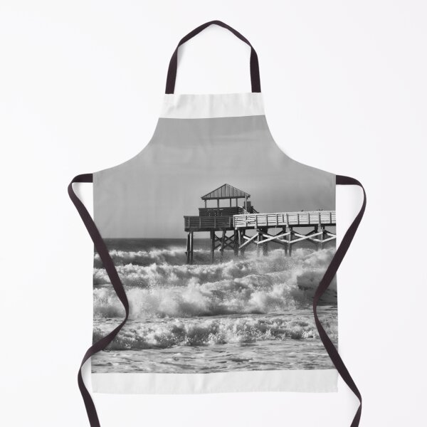 Item preview, Crashing Waves at the Pier designed and sold by JGetsinger Fine Art.