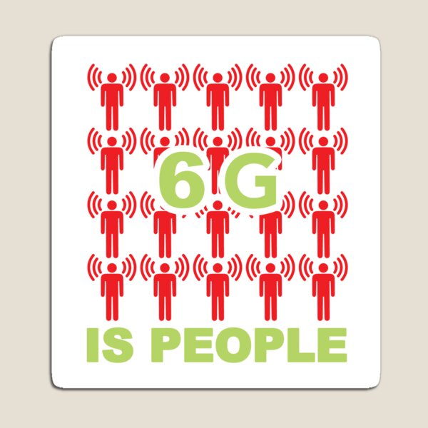 Item preview, 6G IS PEOPLE AS ANTENNAS designed and sold by LoucheHQ.