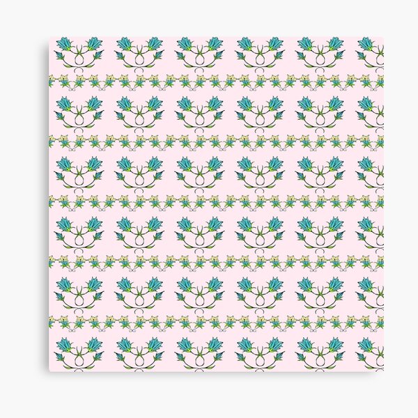 Aperçu de l'œuvre Motif floral de campanule créée et vendue par magicgardenart.