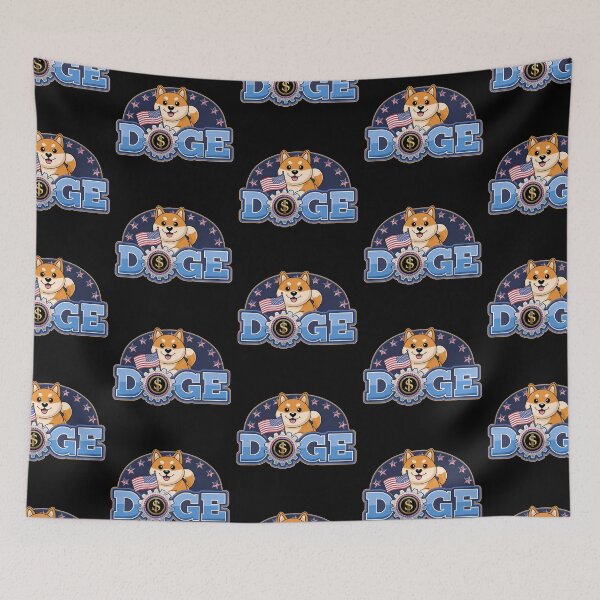 Item preview, department of government efficiency, Doge designed and sold by Roy & Tiffany.