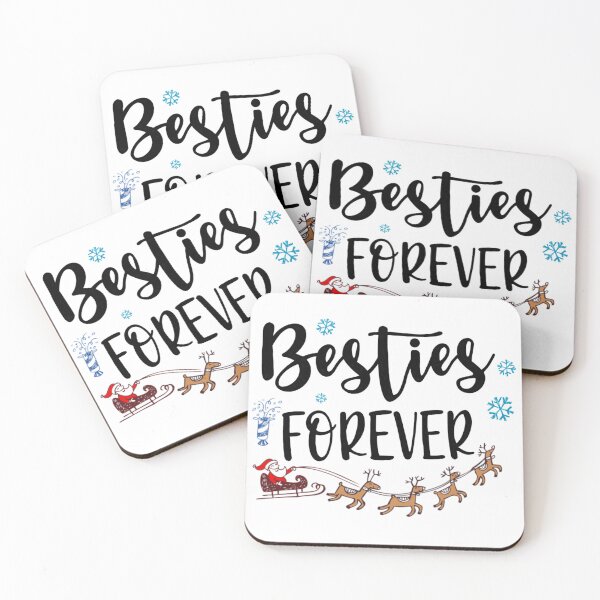 Item preview, Besties Forever Christmas Gift, Christmas Gift, Gift For Friend, Gift For Sister, Christmas designed and sold by Senkov.