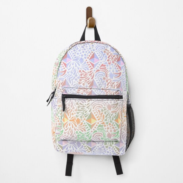 Item preview, Pastel Rainbow Eth Paisley Ethereum Crypto Repeat Design designed and sold by KatelynMitalski.