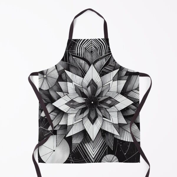 Item preview, Modern Floral Black and White Abstract Flower designed and sold by GraphicsClub.