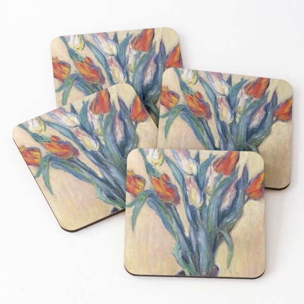 Item preview, Vase of Tulips - Fine Art Canvas by claude monet designed and sold by NeomCraft.