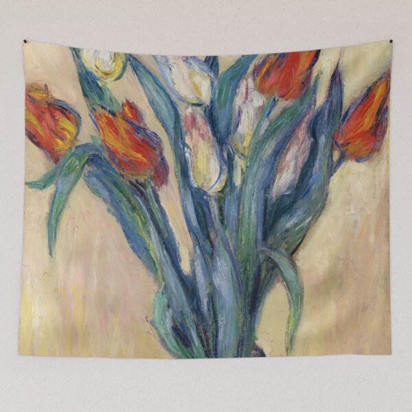 Item preview, Vase of Tulips - Fine Art Canvas by claude monet designed and sold by NeomCraft.