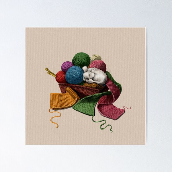 Item preview, Cozy Yarn and Furry Friend designed and sold by helloCstar-.