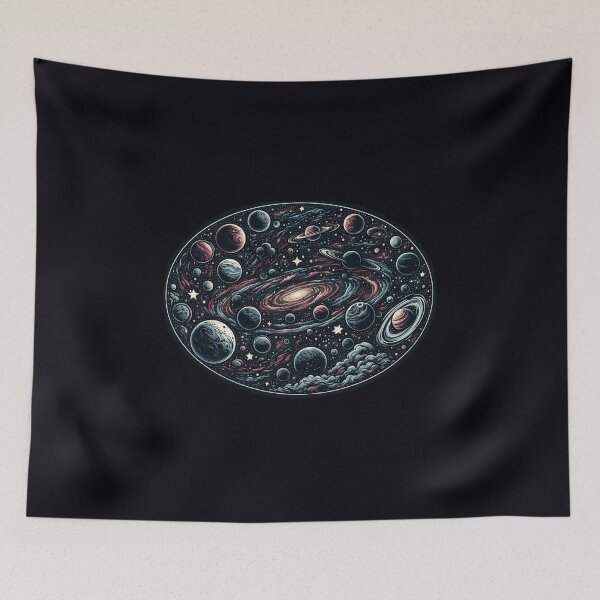 Item preview, Space oval designed and sold by  ViralVisionsCreating .