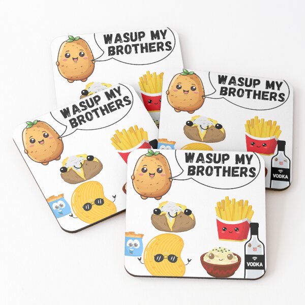 Item preview, Wasup my brothers potatos designed and sold by CasperS-design.