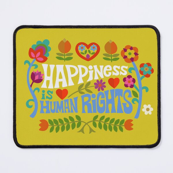 Item preview, Happiness is Human Rights designed and sold by ChelseaZo.