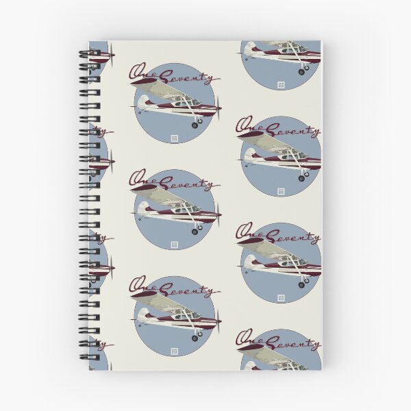 Item preview, Vintage Cessna 170B Aviation Art illustration designed and sold by GeraldSmithArt.