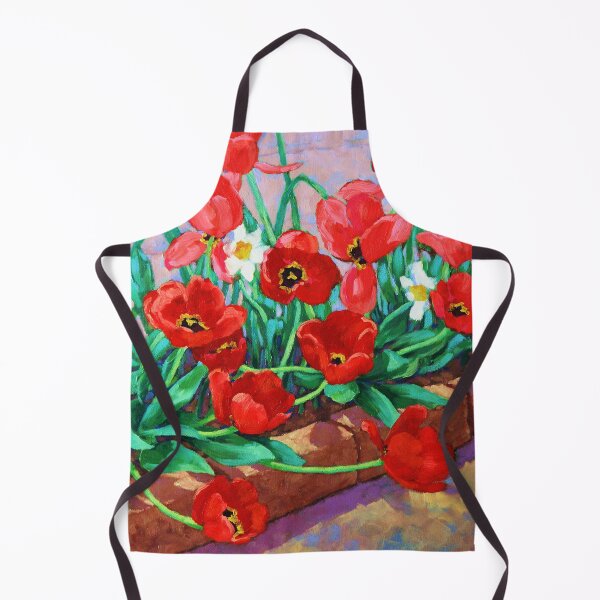 Item preview, Scarlet Tulips designed and sold by Foxloxart.