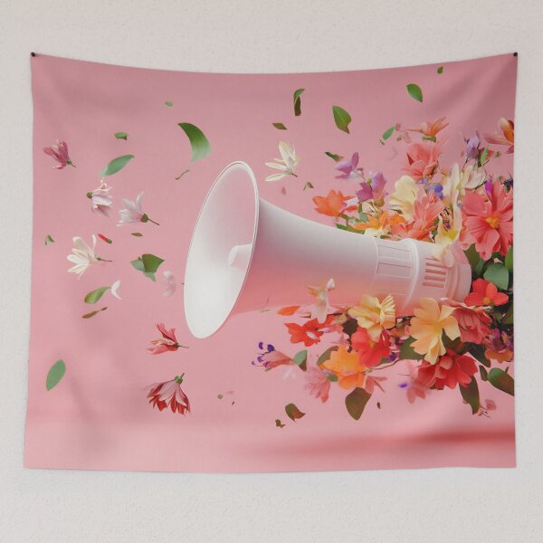 Item preview, Art blends flowers and sound designed and sold by anytka.