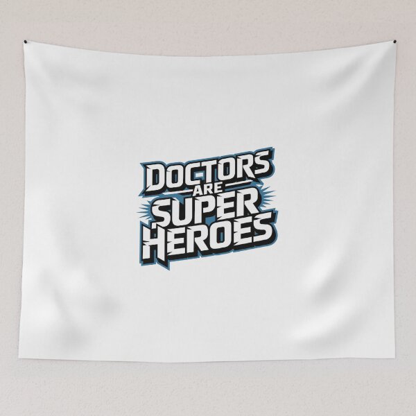 Item preview, Doctors Are Super Heroes designed and sold by Clouth Clothing  ⭐⭐⭐⭐⭐.
