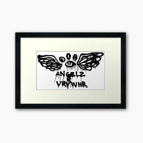 Item preview, Angels Are Everywhere graffiti designed and sold by Tobacco Flower Creative.
