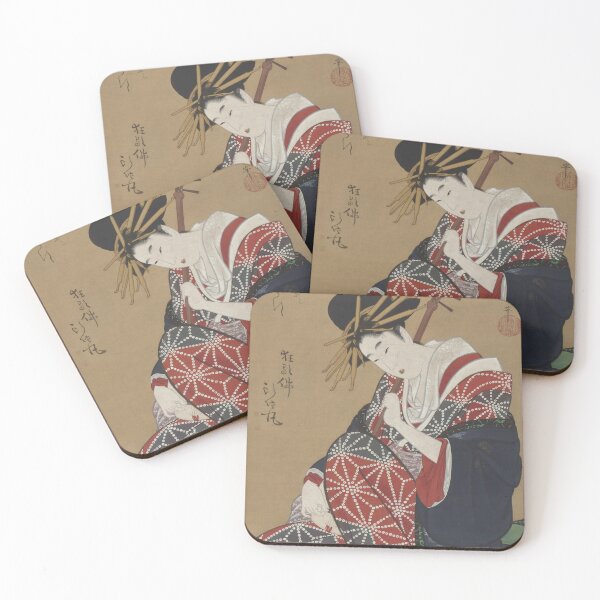 Item preview, The Art Collection: Woman Playing Shamisen designed and sold by Smileyt-shirt.