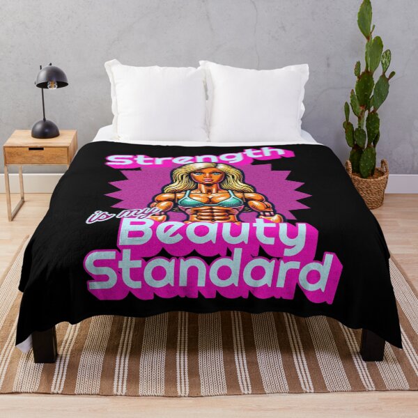 Item preview, Strength is My Beauty Standard Gym and Fitness designed and sold by Iron Madness.