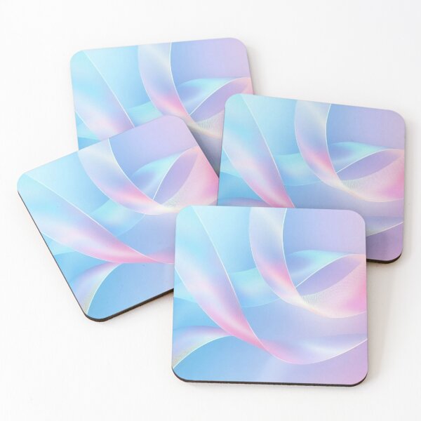 Item preview, Ribbons flow on soft hues designed and sold by anytka.