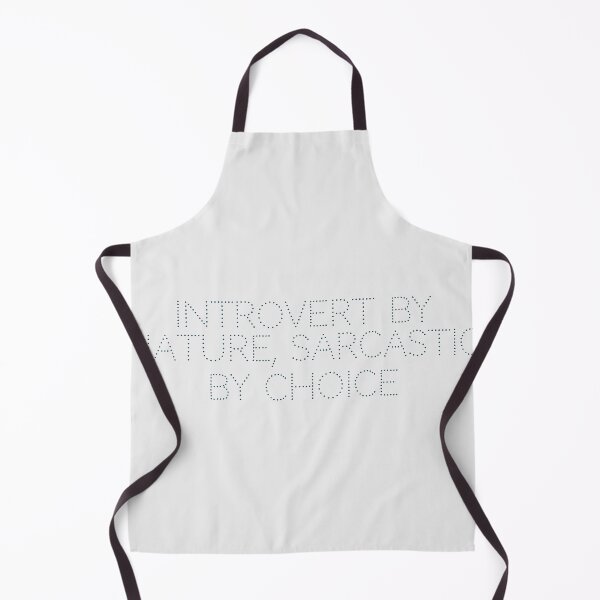 Item preview, Introvert by nature, sarcastic by choice designed and sold by Ninjacatoff.