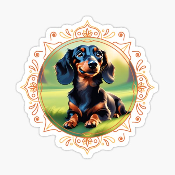 Item preview, Dachshund Dog Breed designed and sold by HinsonCreations.