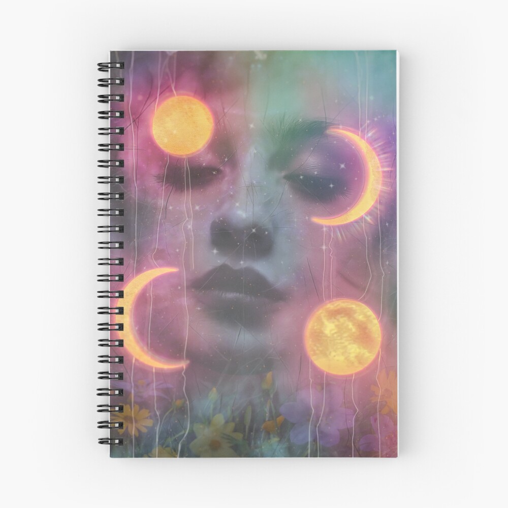 Item preview, Spiral Notebook designed and sold by RootsofVanadis.