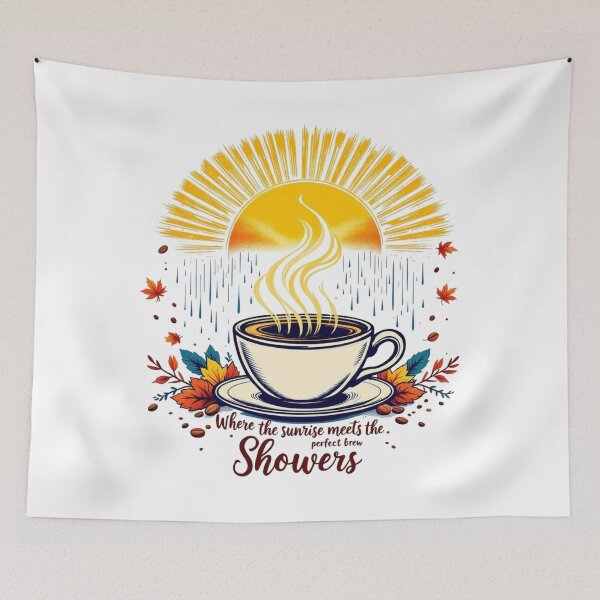 Item preview, Golden Hours & Coffee Showers designed and sold by JavaJokeTees.