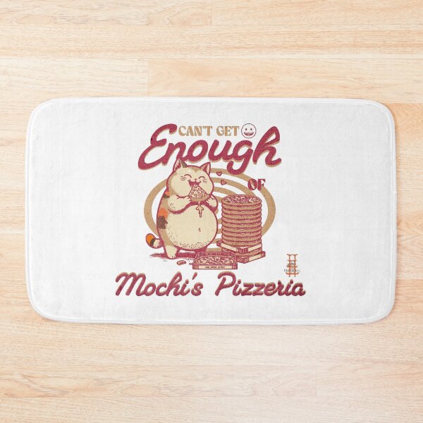 Item preview, Mochi's Pizzeria - chonky calico pizza lovin cat  designed and sold by Mon-Bonbon.