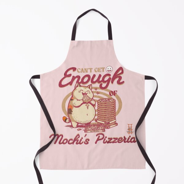 Item preview, Mochi's Pizzeria - chonky calico pizza lovin cat designed and sold by Mon-Bonbon.