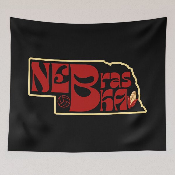 Item preview, Nebraska's a Volleyball State designed and sold by jennlcollier.