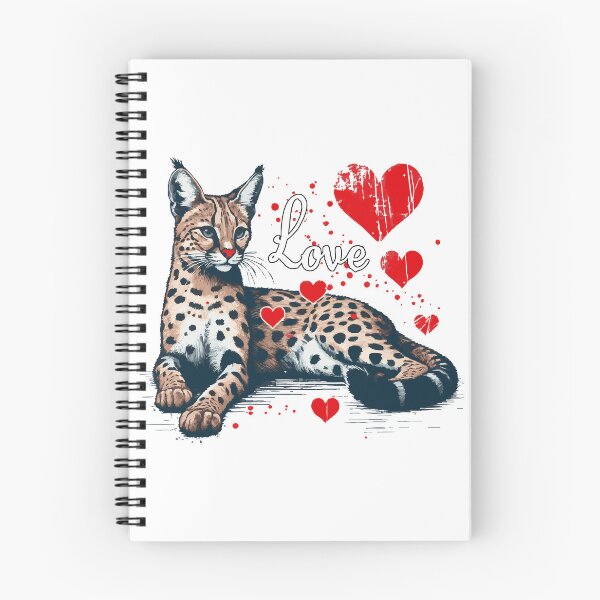 Item preview, Serval Cat Love Valentines Day Vintage designed and sold by TomFrontierArt.
