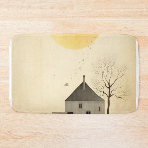 Item preview, Solitary Homestead at Dusk designed and sold by anytka.