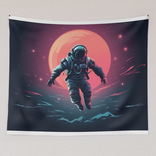 Item preview, Astronaut floating in air designed and sold by anytka.